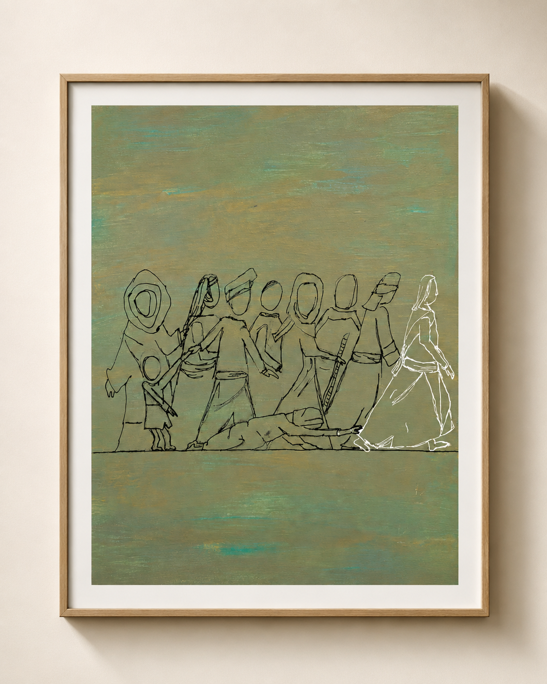 The Hem of His Garment Print
